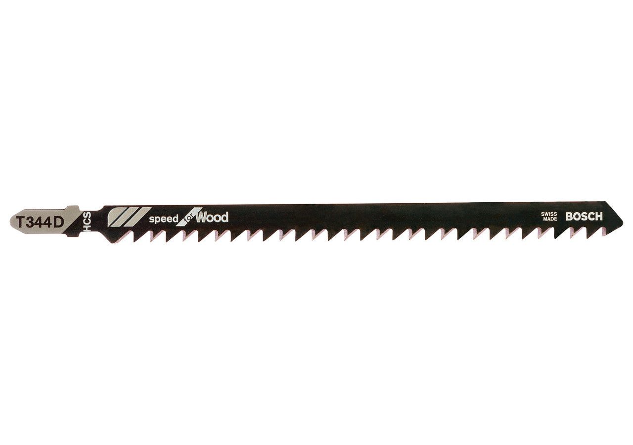 Bosch 2608633A34 T344D HCS Speed Jigsaw Blade for Wood 152mm (Pack of 5)