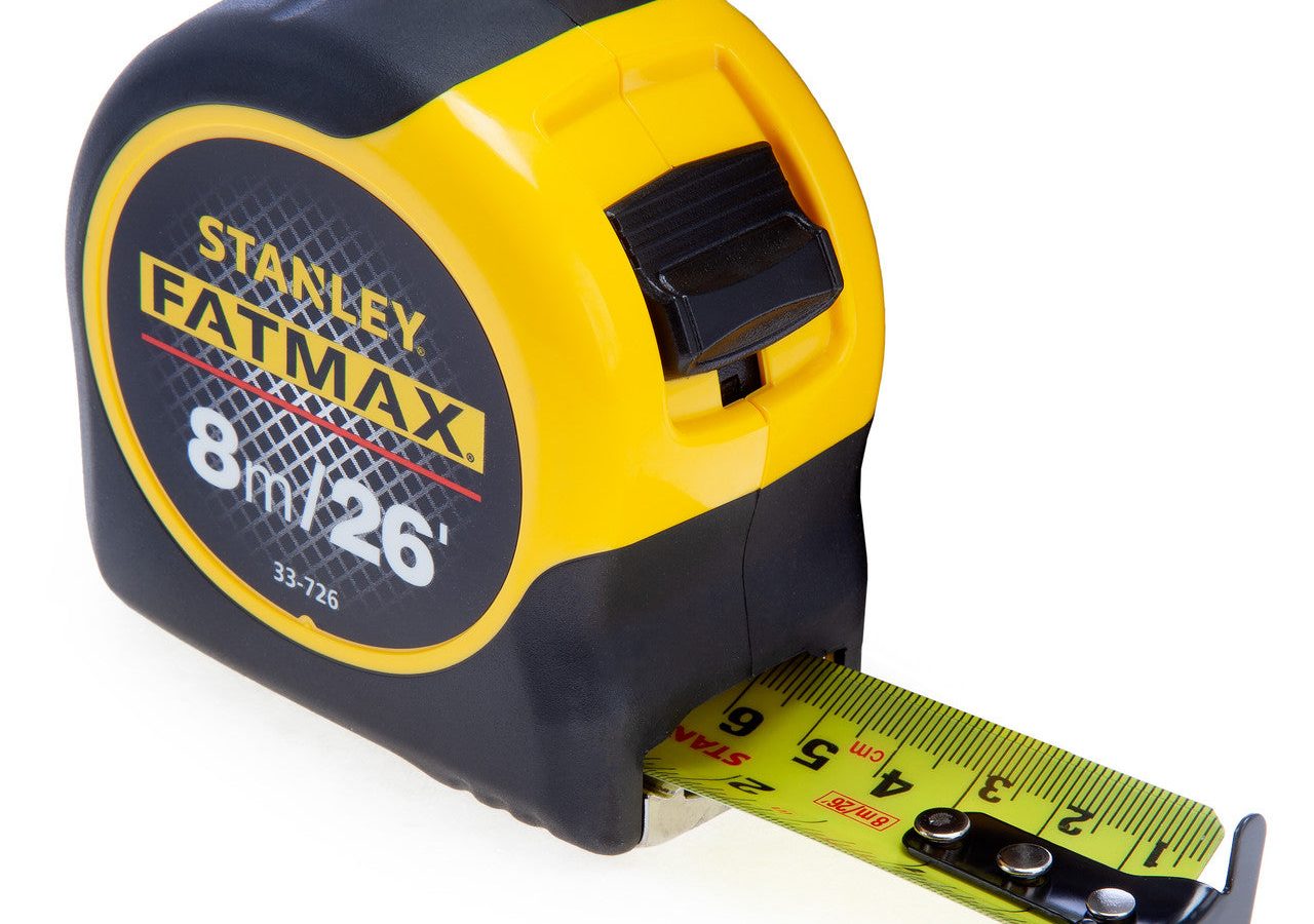 Stanley 0-33-726 FatMax BladeArmor Tape Measure 26′ / 8m