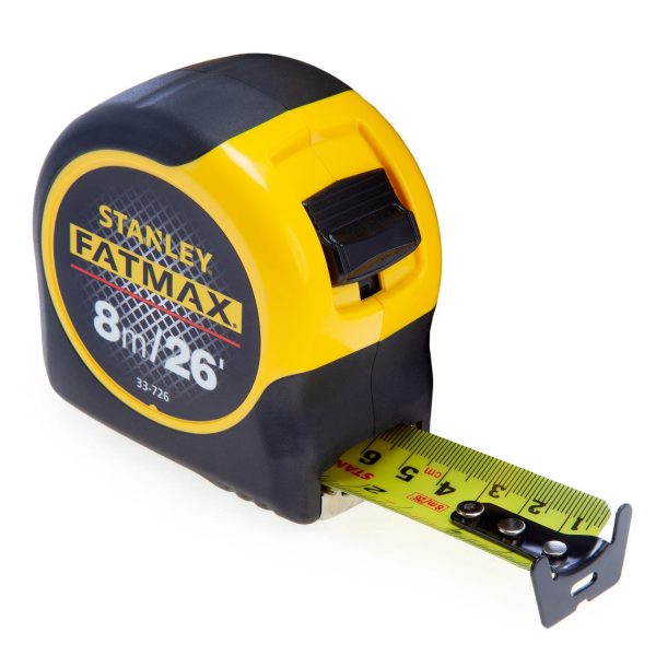 Stanley 0-33-726 FatMax BladeArmor Tape Measure 26' / 8m