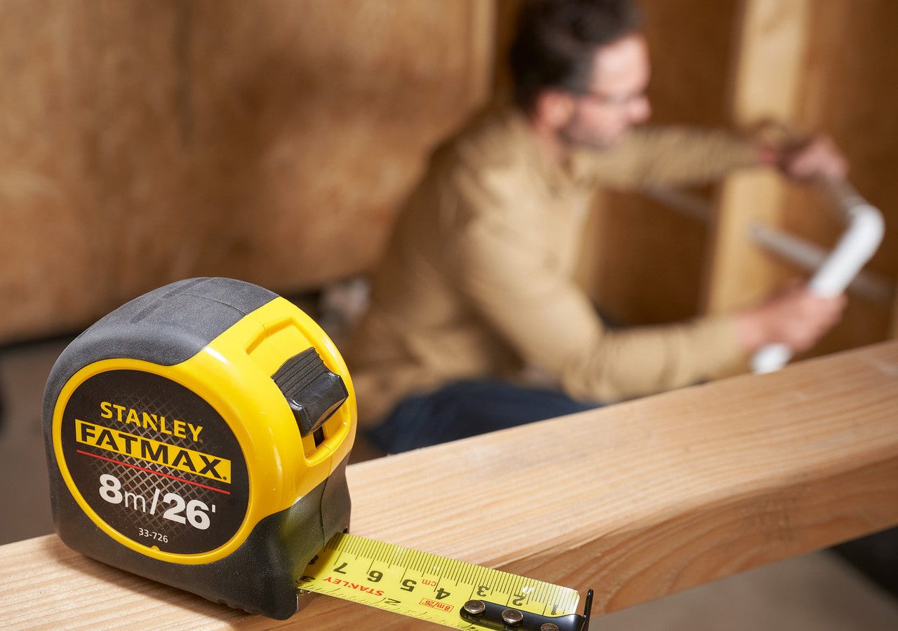 Stanley 0-33-726 FatMax BladeArmor Tape Measure 26′ / 8m
