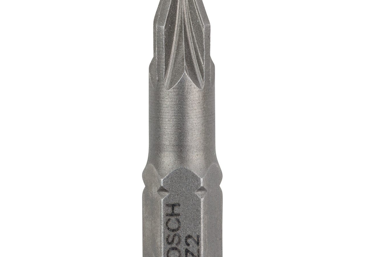 Bosch 2607001558 Extra Hard Screwdriver Bit PZ2 x 25mm (Pack of 3)