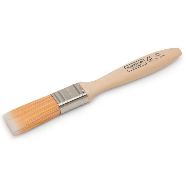 Hamilton 3101001-10 For The Trade Fine Tip Flat Brush 1"
