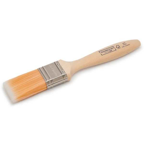 Hamilton 3101001-15 For The Trade Fine Tip Flat Brush 1.5"