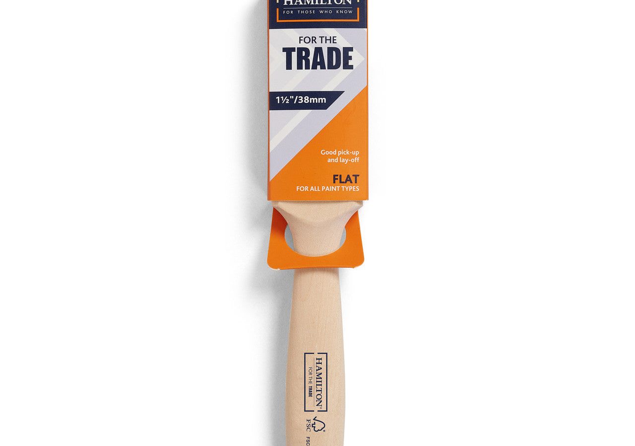 Hamilton 3101001-15 For The Trade Fine Tip Flat Brush 1.5″