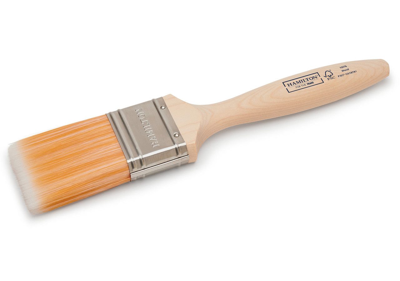 Hamilton 3101001-20 For The Trade Fine Tip Flat Brush 2″