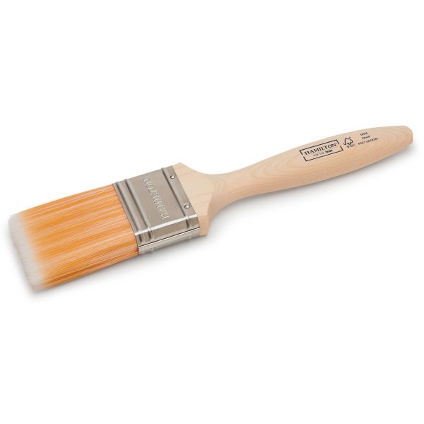 Hamilton 3101001-20 For The Trade Fine Tip Flat Brush 2"