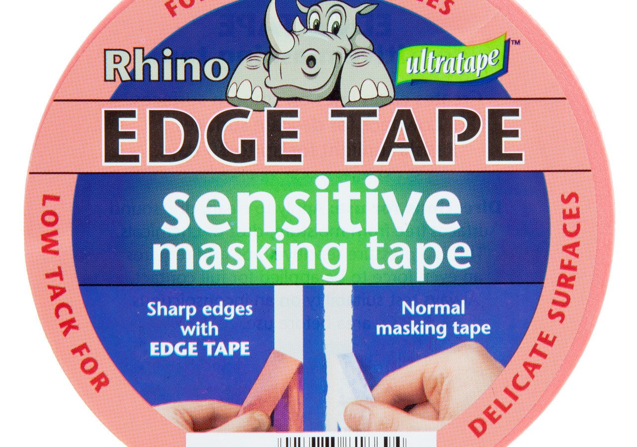 Ultratape 00723625RH Rhino Pink Sensitive Edge Tape 36mm x 25m