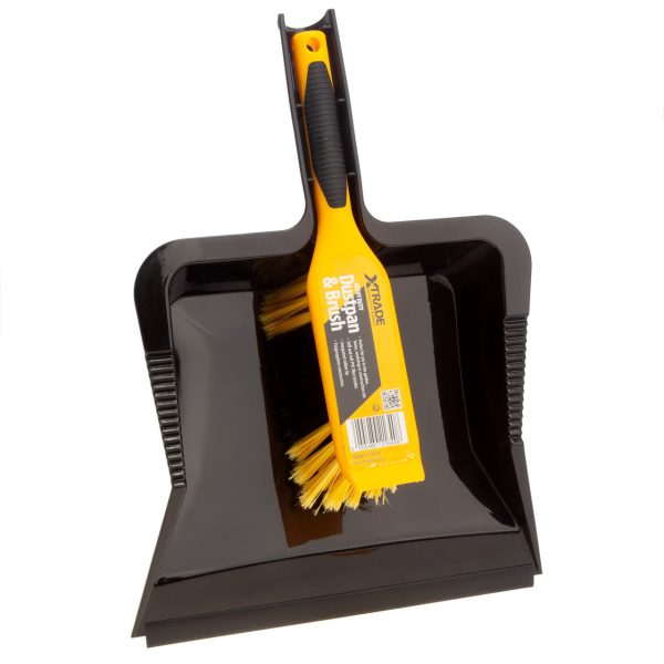 XTrade X0600001 Heavy-Duty Dustpan & Brush