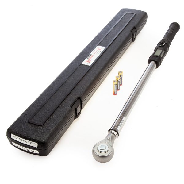 Norbar 130520 ProTronic 340 Electronic Torque Wrench 17-340Nm 1/2" Drive