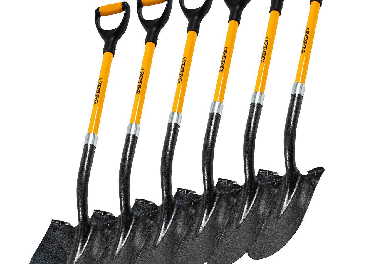 Groundhog G1300007 Round Point Shovel (Pack of 6)