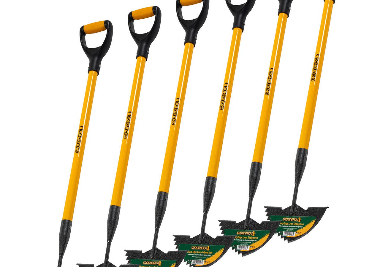 Groundhog G1300016 Sharp Edge Lawn Edging Iron (Pack of 6)