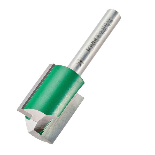 Trend C030X1/4TC CraftPro TCT Two-Flute Router Cutter 19.1mm 1/4" Shank