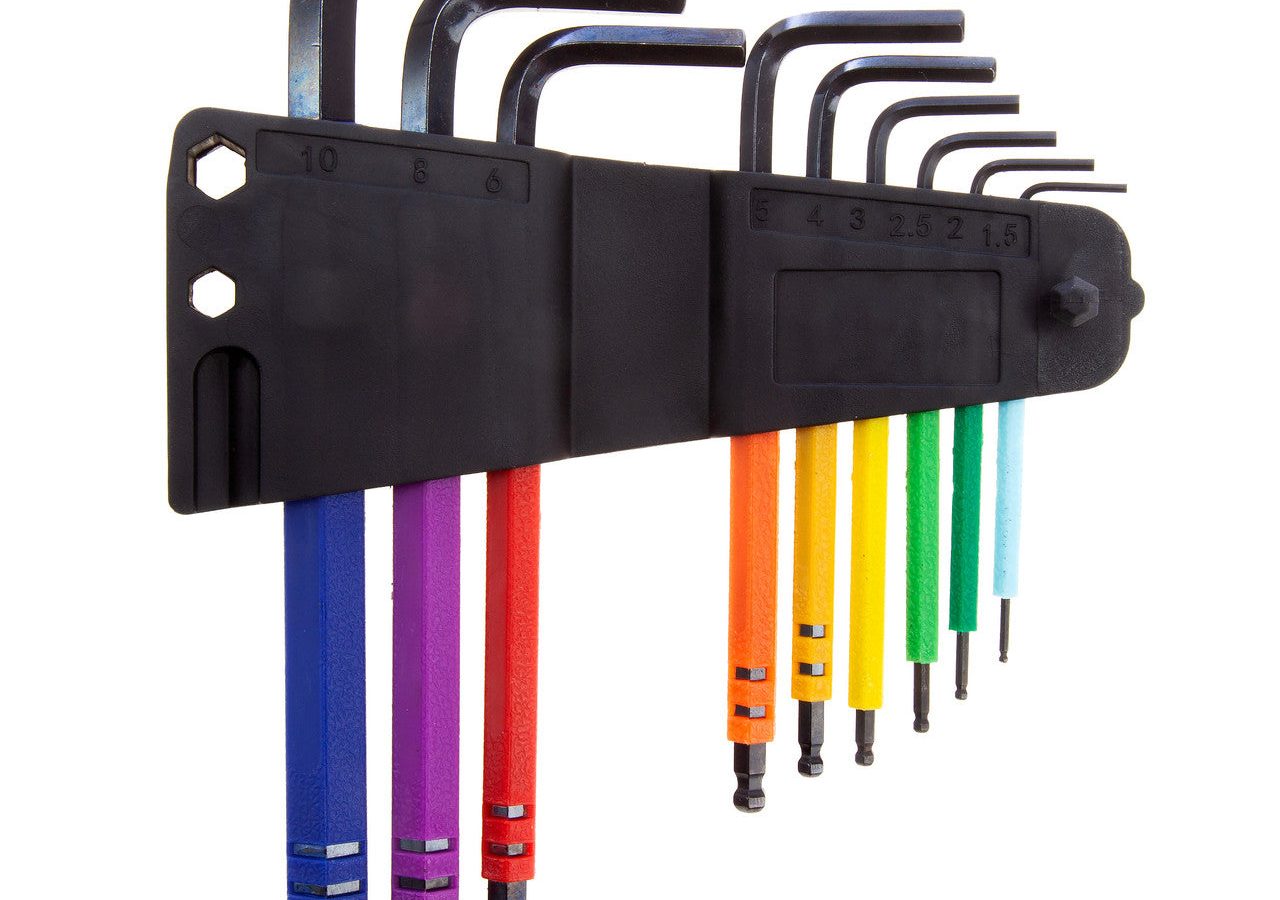 XTrade X0900210 Long Arm Ball-End Hex Key Set (9 Piece)