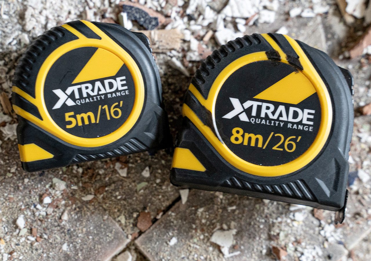 XTrade X0900028 Tape Measure Set 5m + 8m