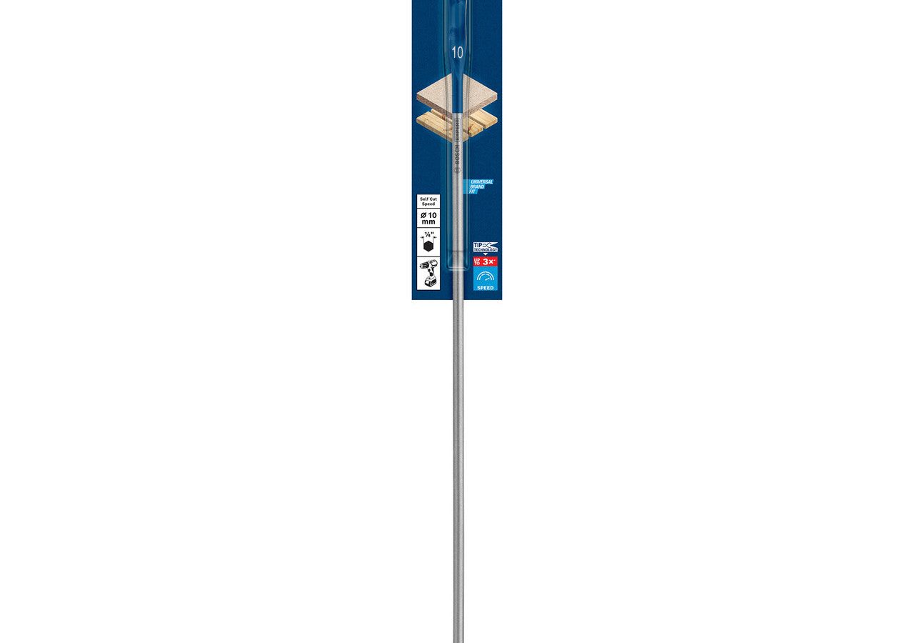 Bosch 2608900339 EXPERT Self Cut Speed Spade Drill Bit for Wood 10 x 350 x 406mm