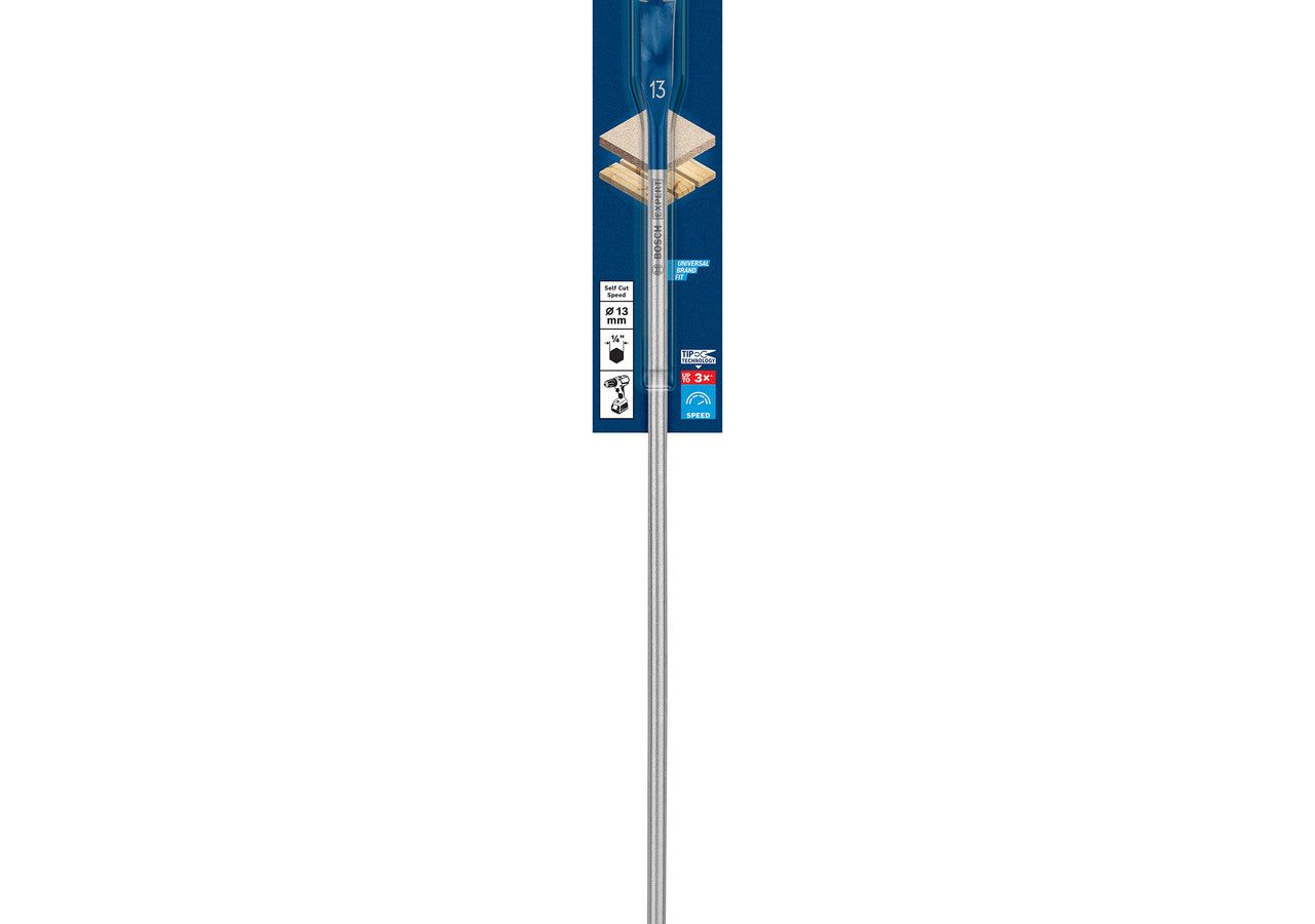 Bosch 2608900341 EXPERT Self Cut Speed Spade Drill Bit for Wood 13 x 350 x 406mm