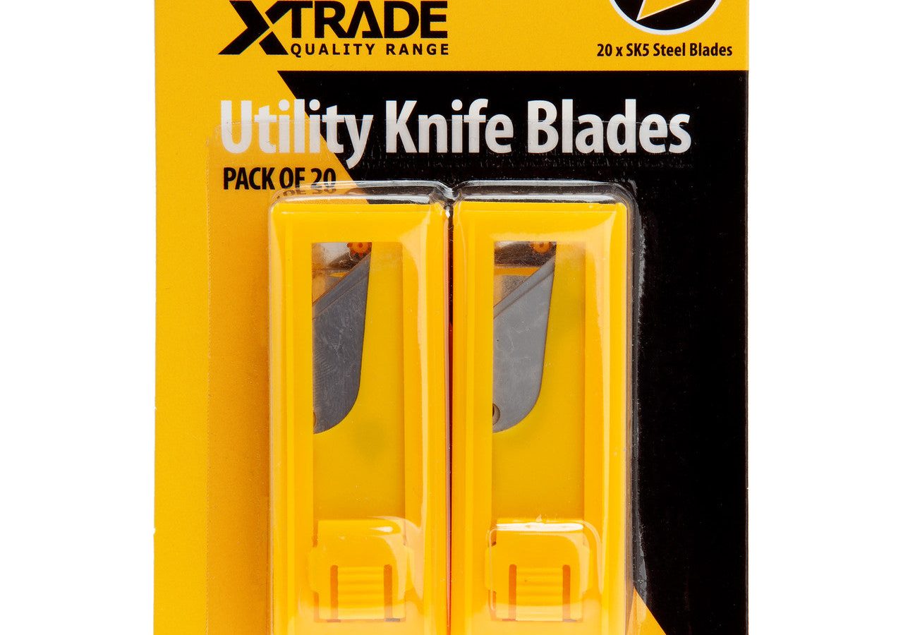 XTrade X0900153 Utility Knife Blade (Pack of 20)