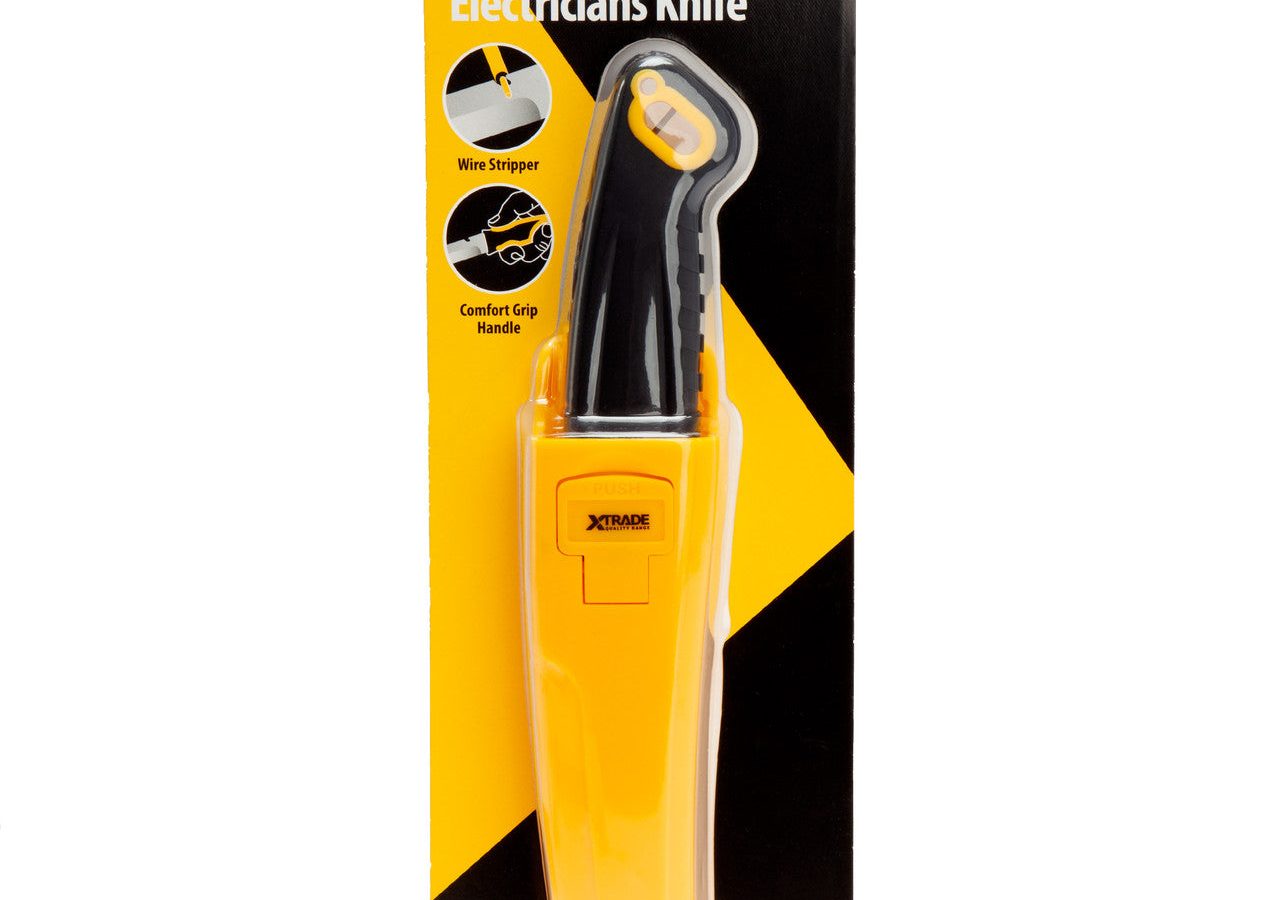 XTrade X0900152 Electrician’s Knife with Sheath