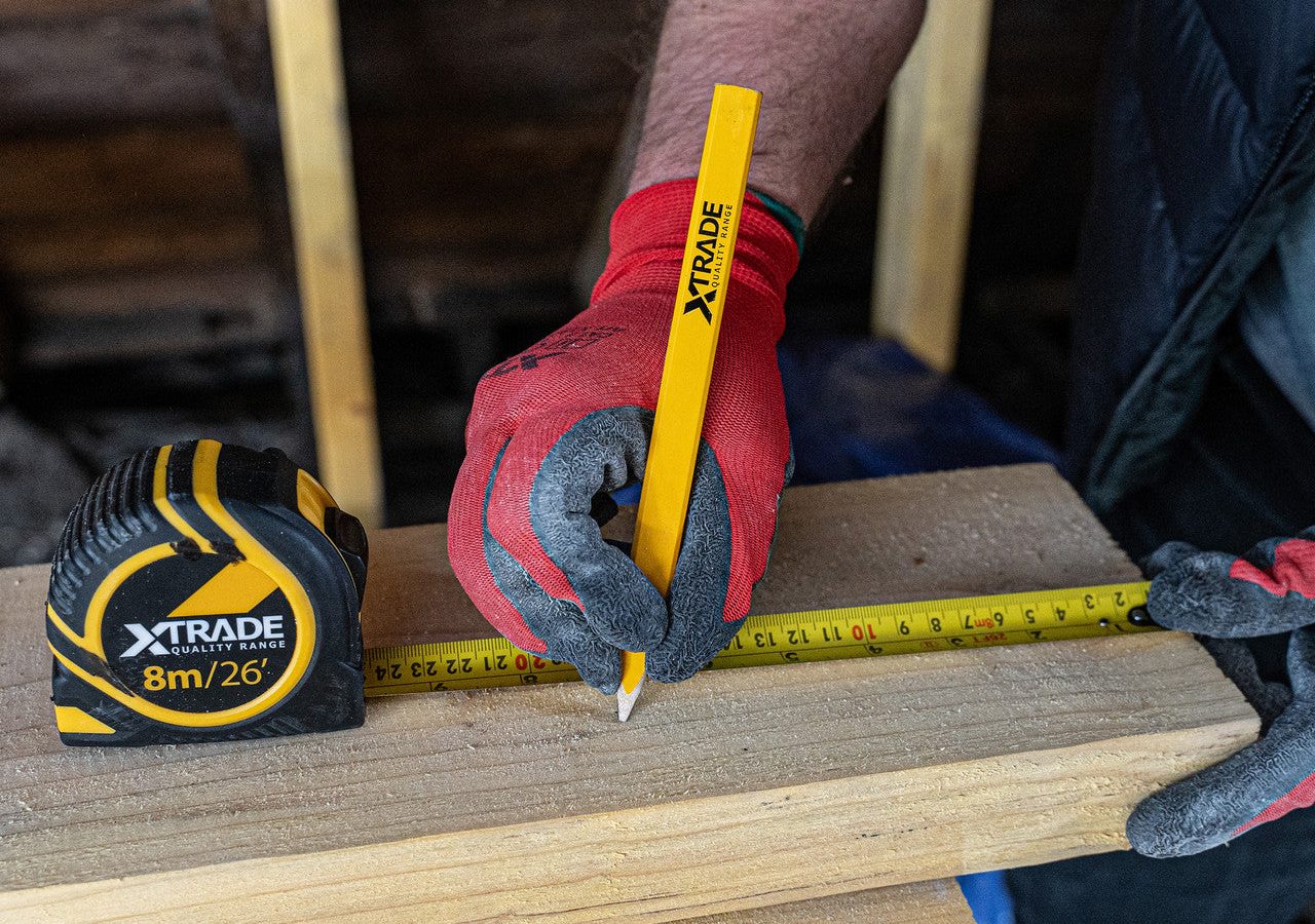 XTrade X0900240 Carpenter’s 10 Pencils and Sharpener Set