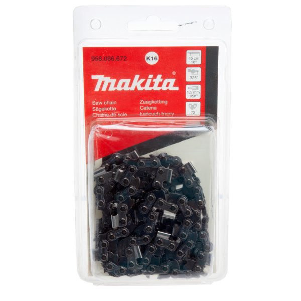 Makita 958.086.672 K16 Chainsaw Chain 450mm / 18"