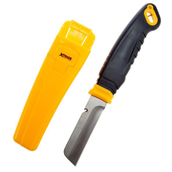 XTrade X0900152 Electrician's Knife with Sheath