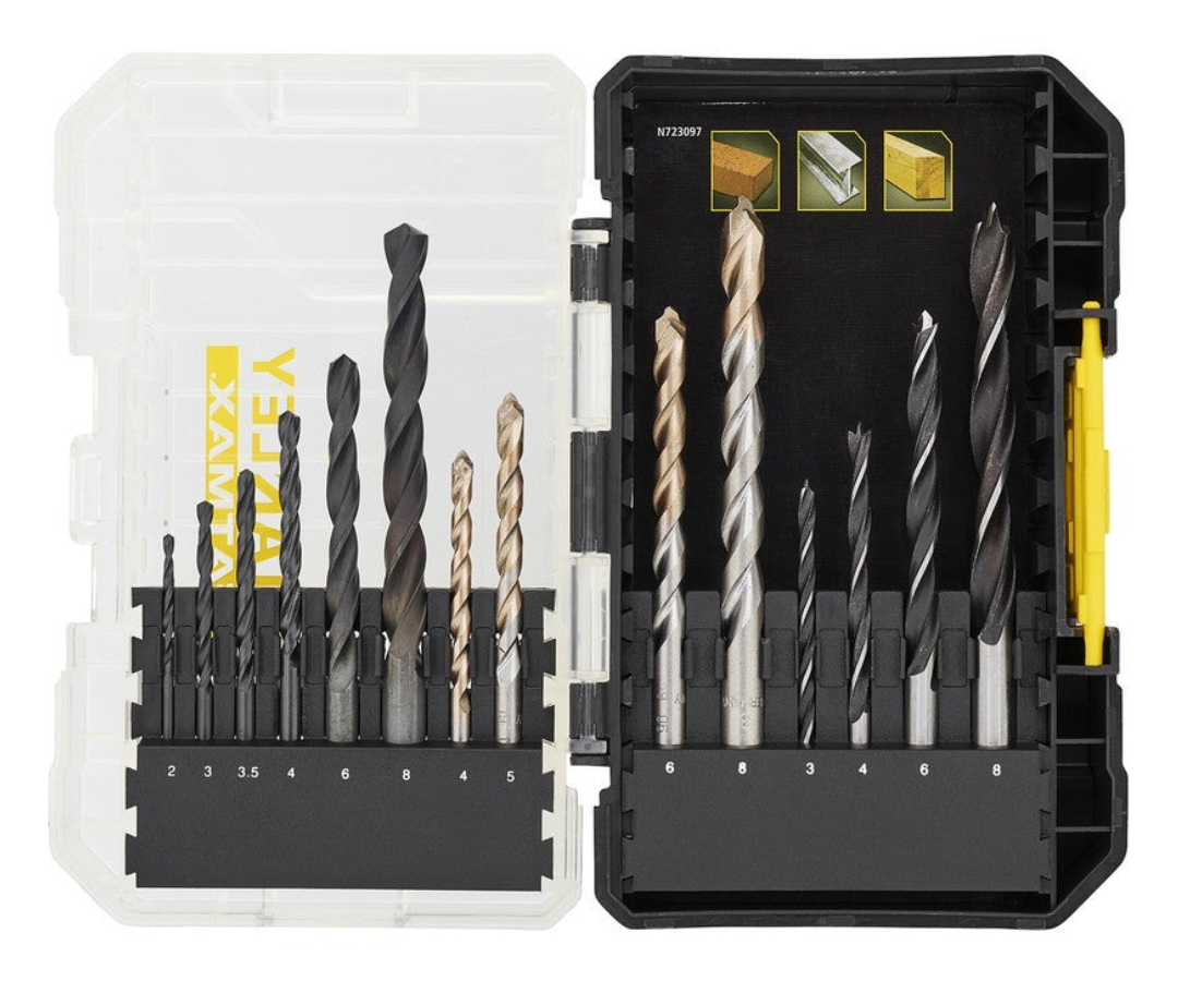 Stanley STA88561-XJ FatMax Mixed Drill Bit Set (14 Piece)