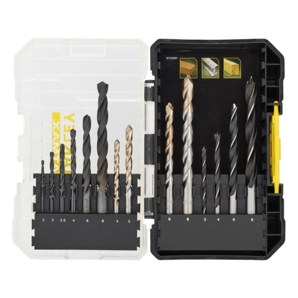 Stanley STA88561-XJ FatMax Mixed Drill Bit Set (14 Piece)