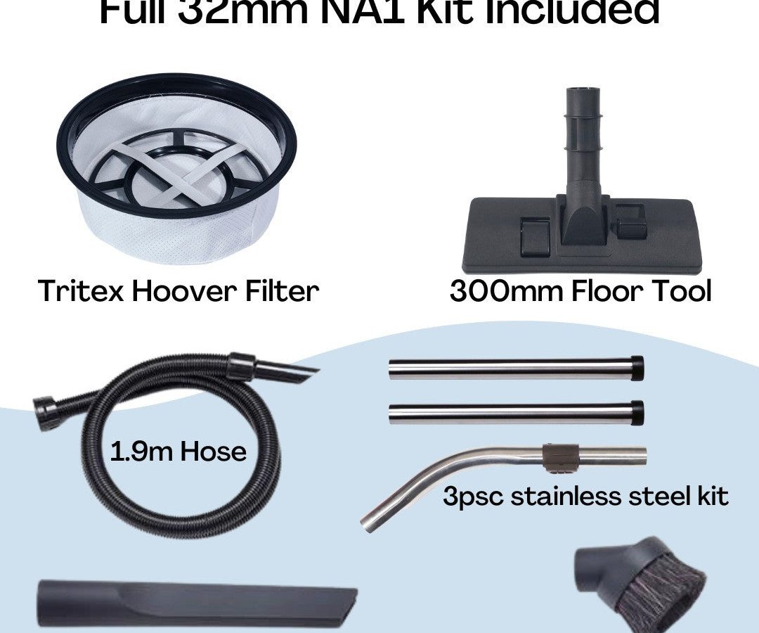 Numatic NRV370 Large Commercial Vacuum Cleaner 15L (110V) (Industrial Henry)