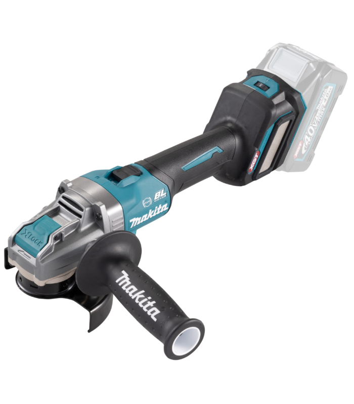 Makita GA040G XGT 40Vmax X-LOCK Brushless Angle Grinder 115mm (Body Only) in Makpac Case