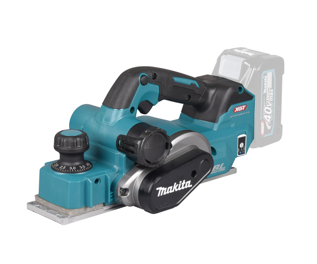 Makita KP001G XGT 40Vmax Brushless Planer 82mm (Body Only) in Makpac Case
