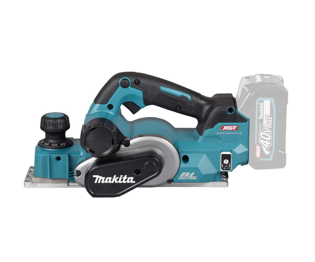 Makita KP001G XGT 40Vmax Brushless Planer 82mm (Body Only) in Makpac Case