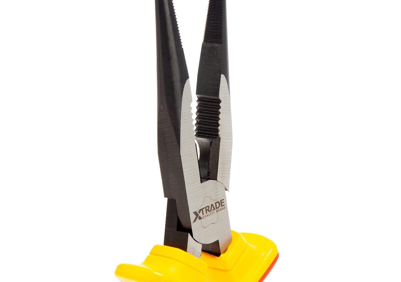 XTrade X0900229 VDE Long-Nose Pliers 8″/200mm