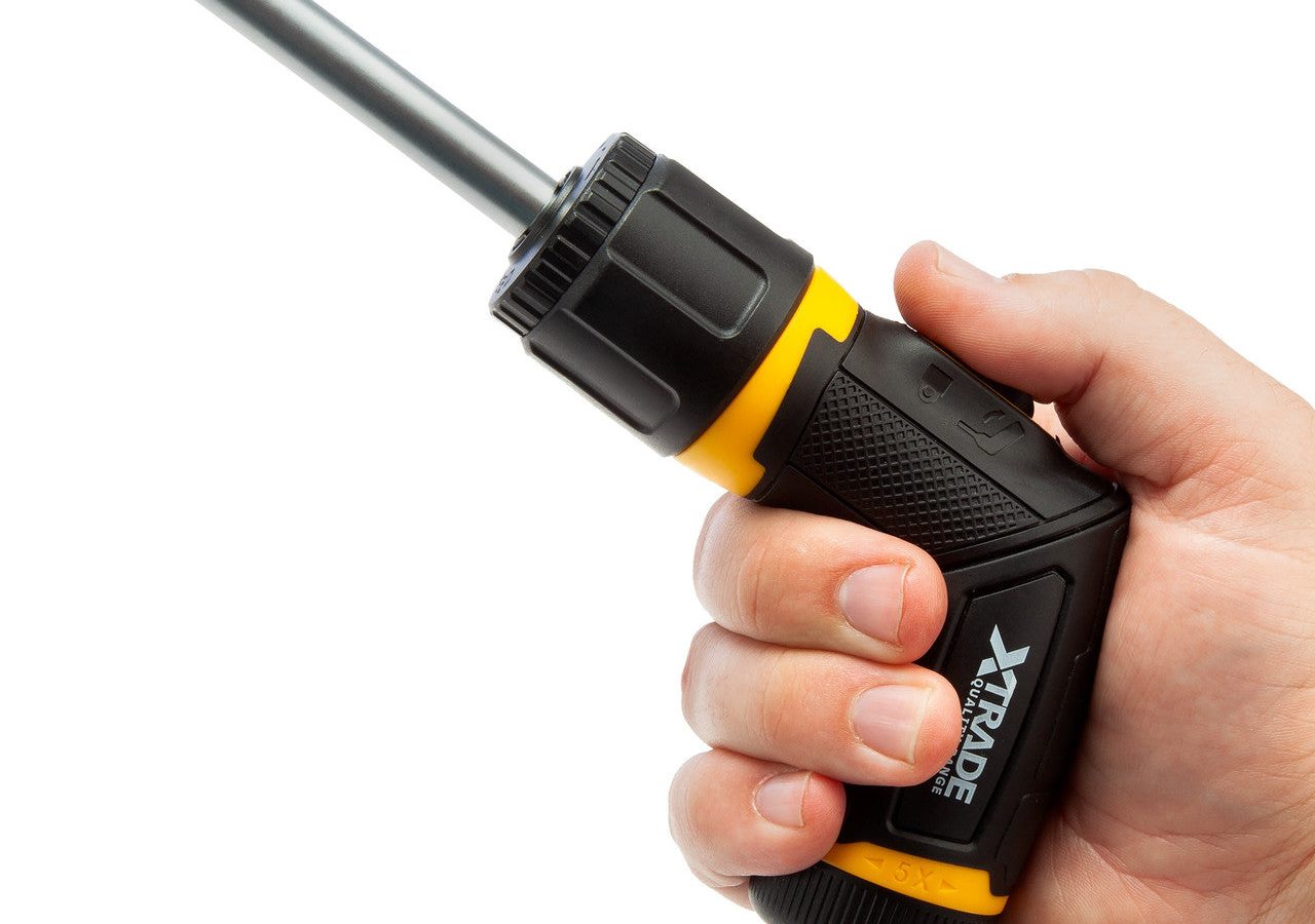 XTrade X0900219 Ratchet Screwdriver Set (12 Piece)