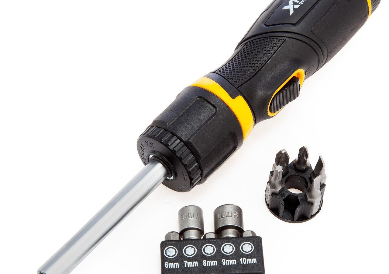 XTrade X0900219 Ratchet Screwdriver Set (12 Piece)