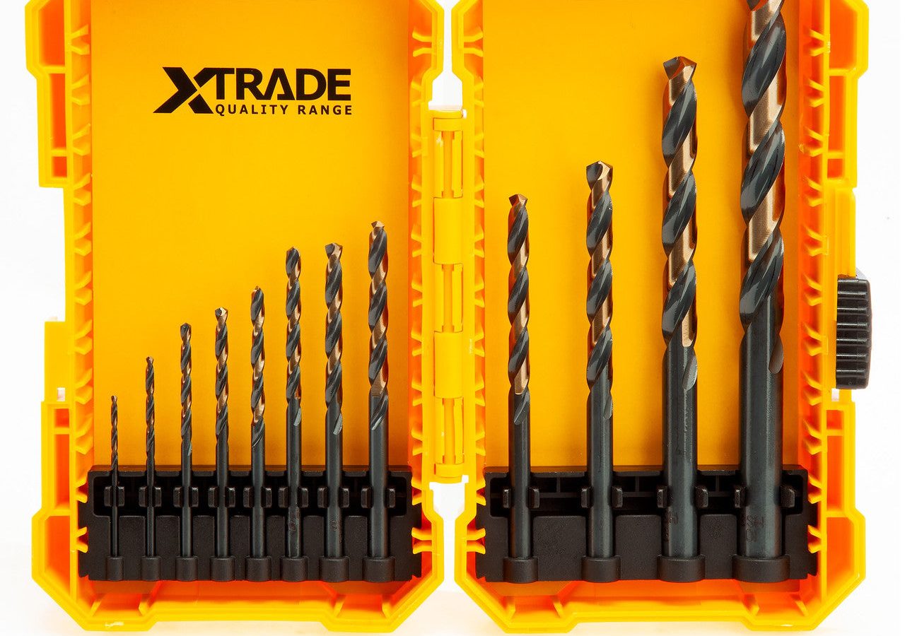 XTrade X0900222 HSS Drill Bit Set (12 Piece)