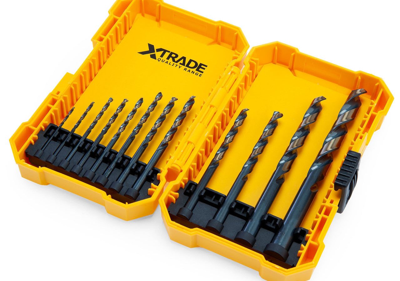 XTrade X0900222 HSS Drill Bit Set (12 Piece)