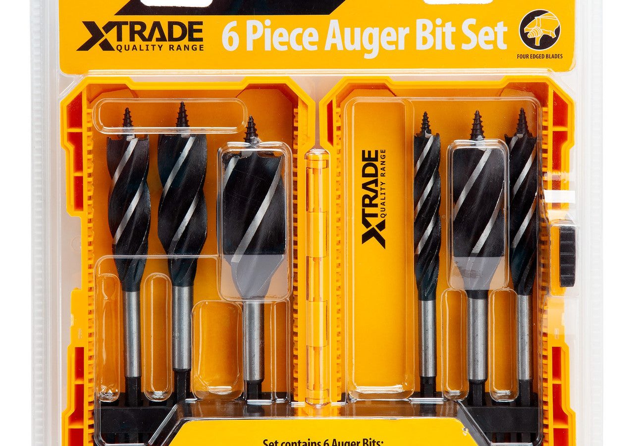 XTrade X0900224 Auger Drill Bit Set (6 Piece)