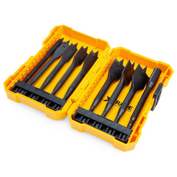 XTrade X0900225 Spade Drill Bit Set (9 Piece)