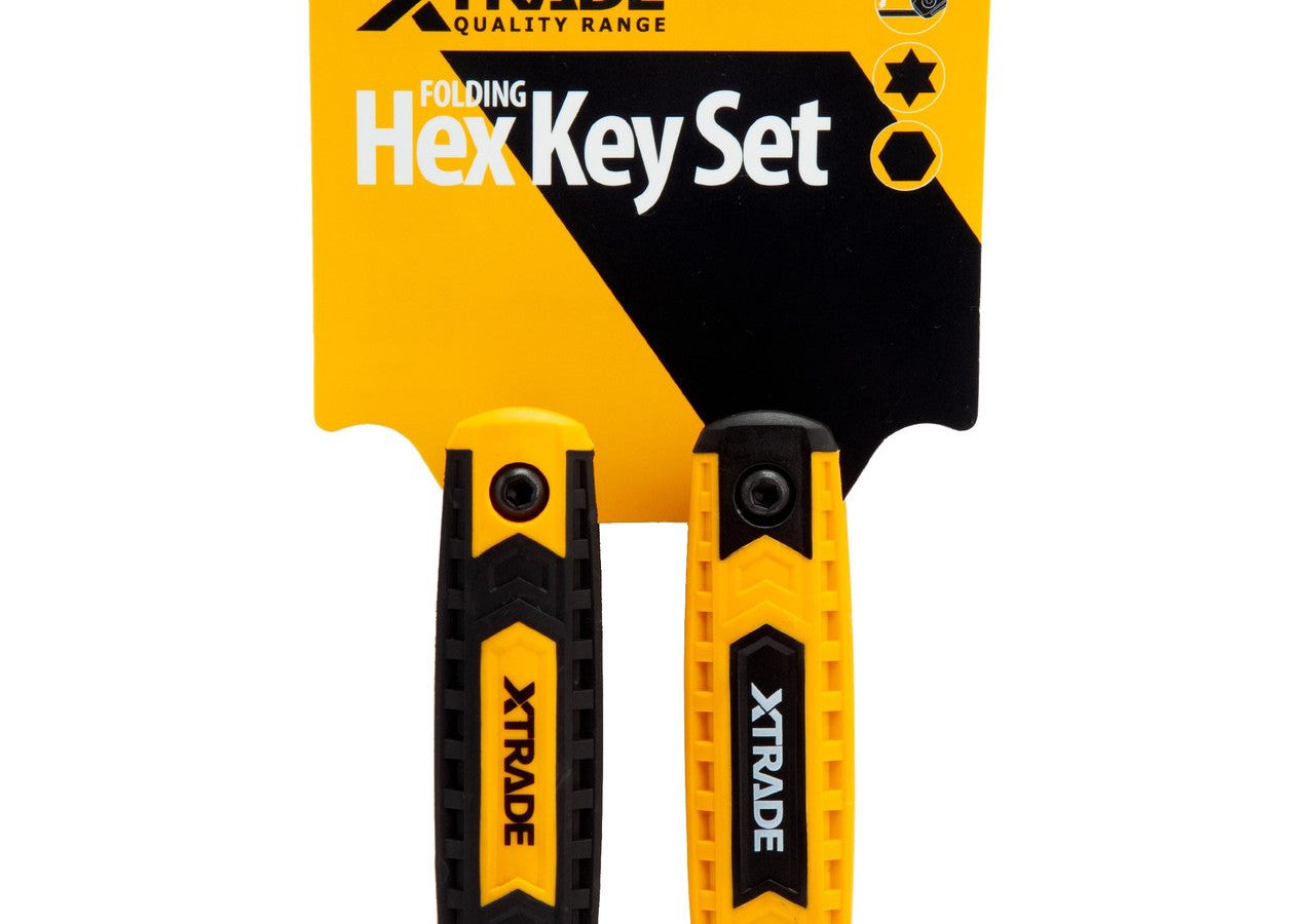 XTrade X0900227 Torx & Metric Folding Hex Key Set (2 Piece)