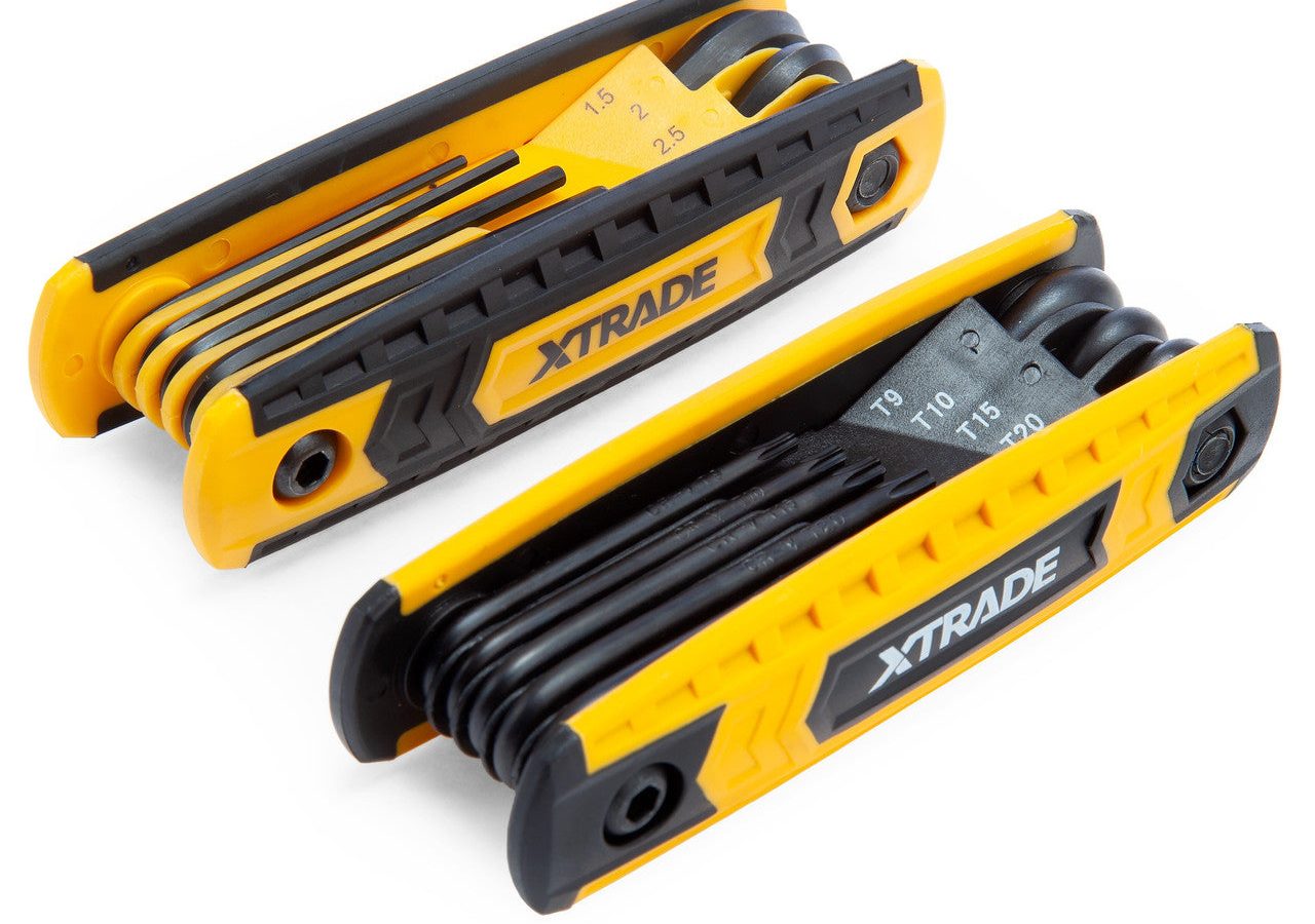 XTrade X0900227 Torx & Metric Folding Hex Key Set (2 Piece)