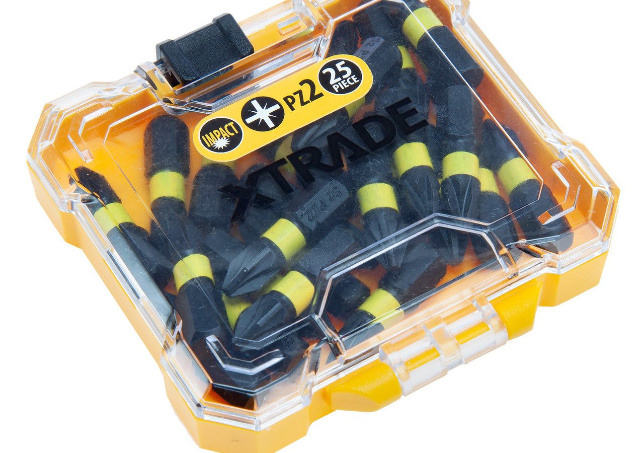 XTrade X0900238 PZ2 Impact Screwdriver Bits (25 Piece)