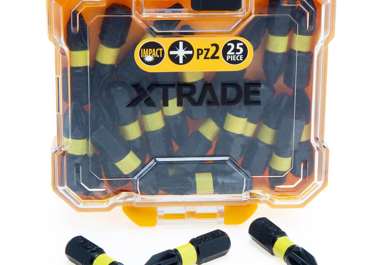 XTrade X0900238 PZ2 Impact Screwdriver Bits (25 Piece)