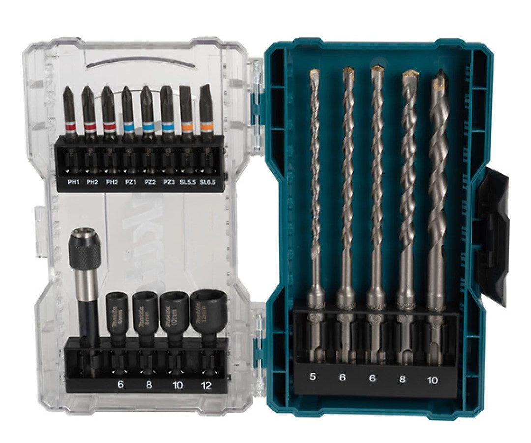 Makita E-07026 Drill & Screwdriver Bit Set (18 Piece)