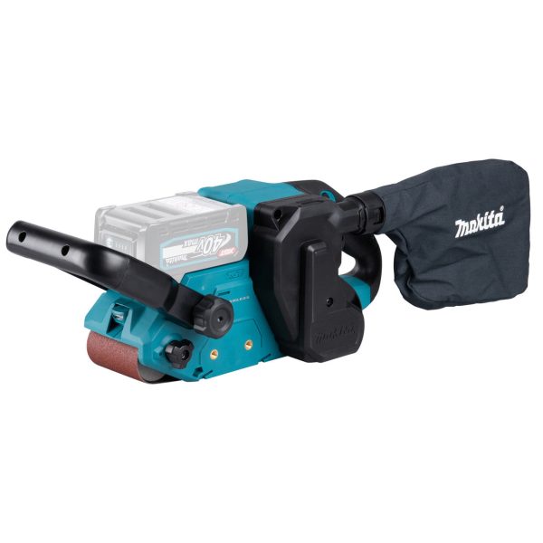 Makita BS001G XGT 40Vmax Brushless Belt Sander 76 x 533mm (Body Only) in Makpac Case