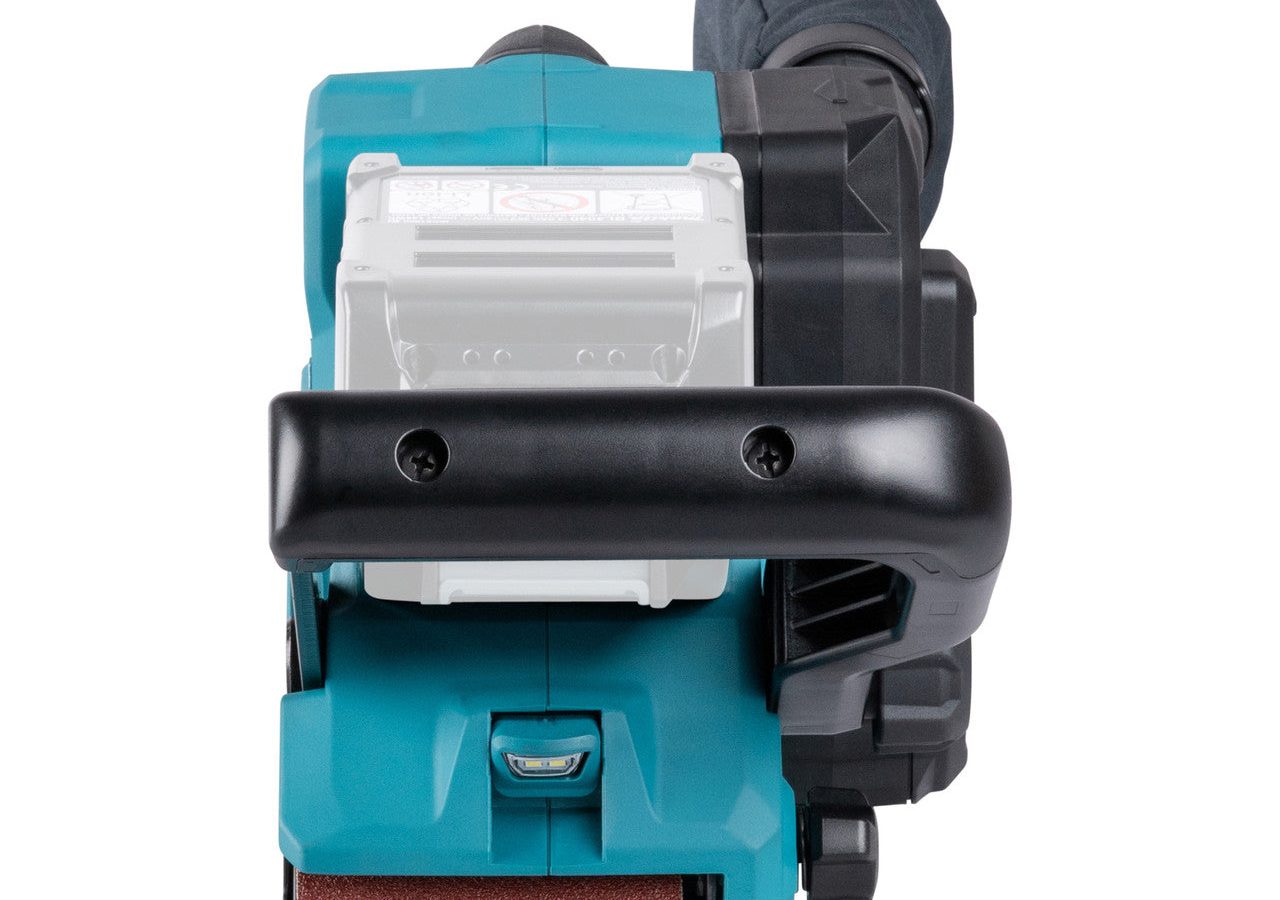 Makita BS001G XGT 40Vmax Brushless Belt Sander 76 x 533mm (Body Only) in Makpac Case