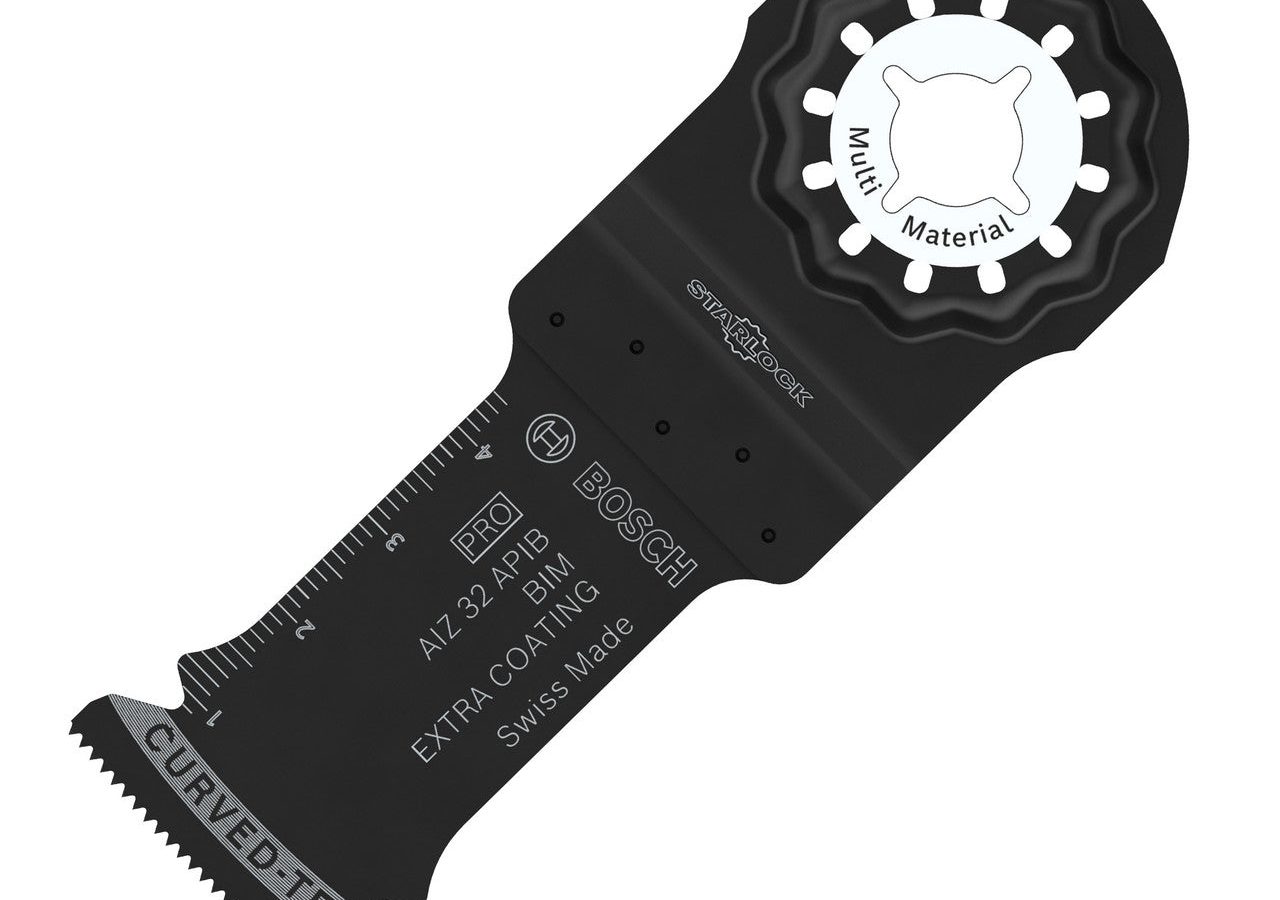 Bosch 2608669066 PRO AIZ 32 APIB Bi-Metal Starlock Plunge Cut Multi-Tool Blade for Wood, Soft Metal & Plastic 32 x 50mm