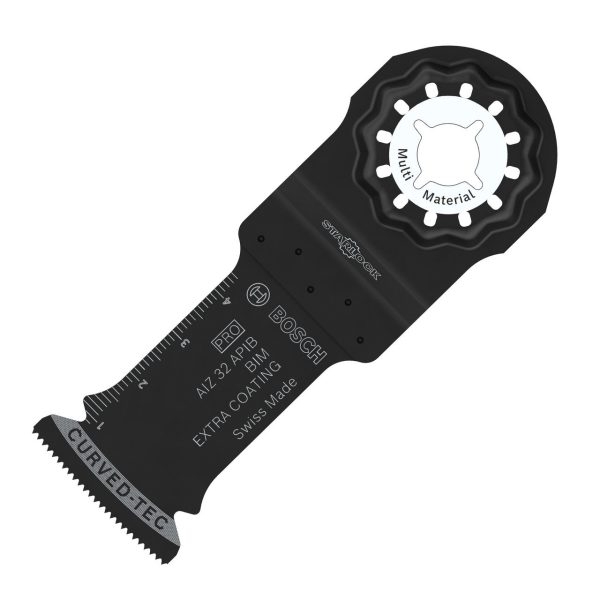 Bosch 2608669066 PRO AIZ 32 APIB Bi-Metal Starlock Plunge Cut Multi-Tool Blade for Wood, Soft Metal & Plastic 32 x 50mm