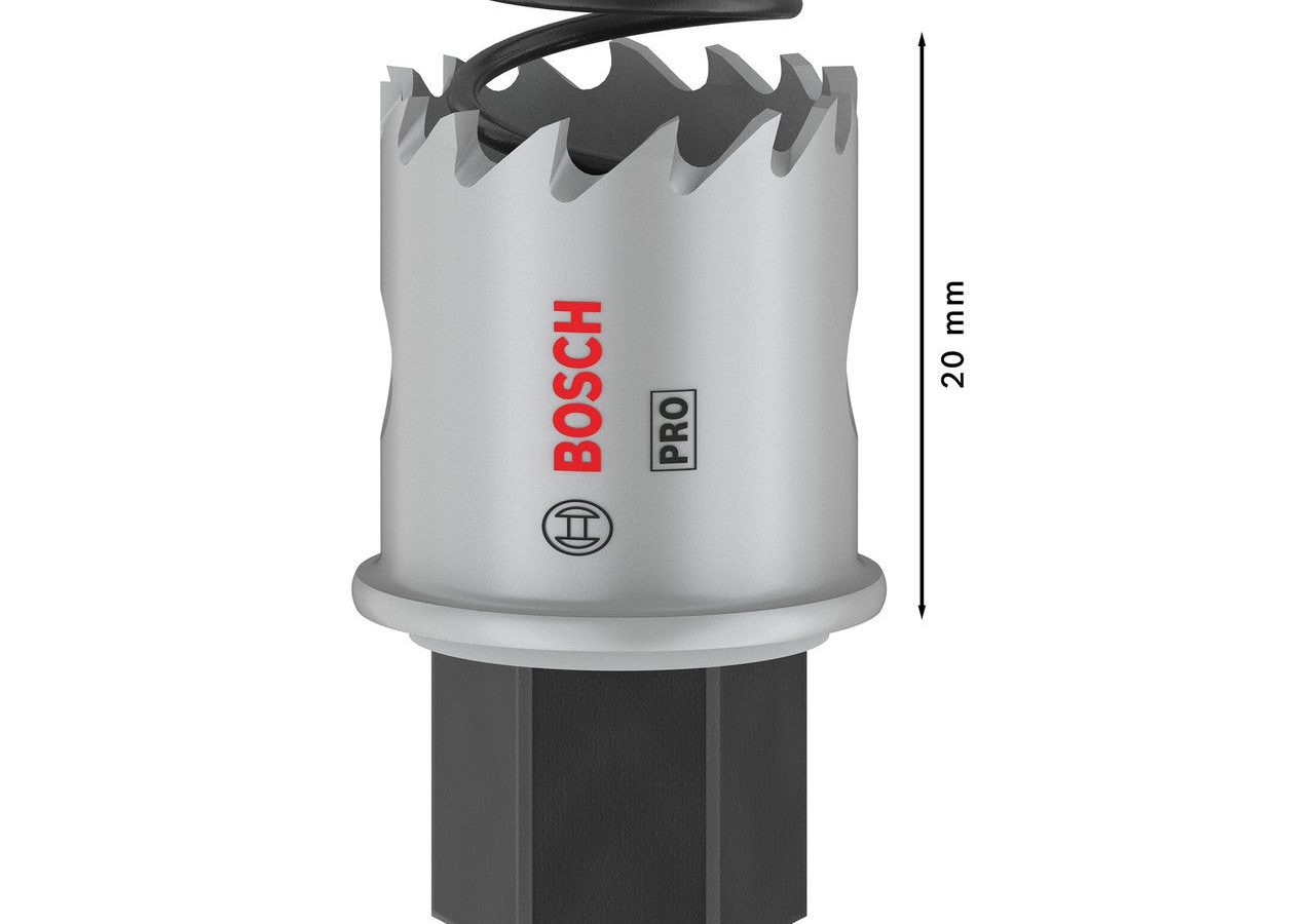 Bosch 2608594443 PRO Sheet Metal Power Change Plus Hole Saw 25 x 20mm