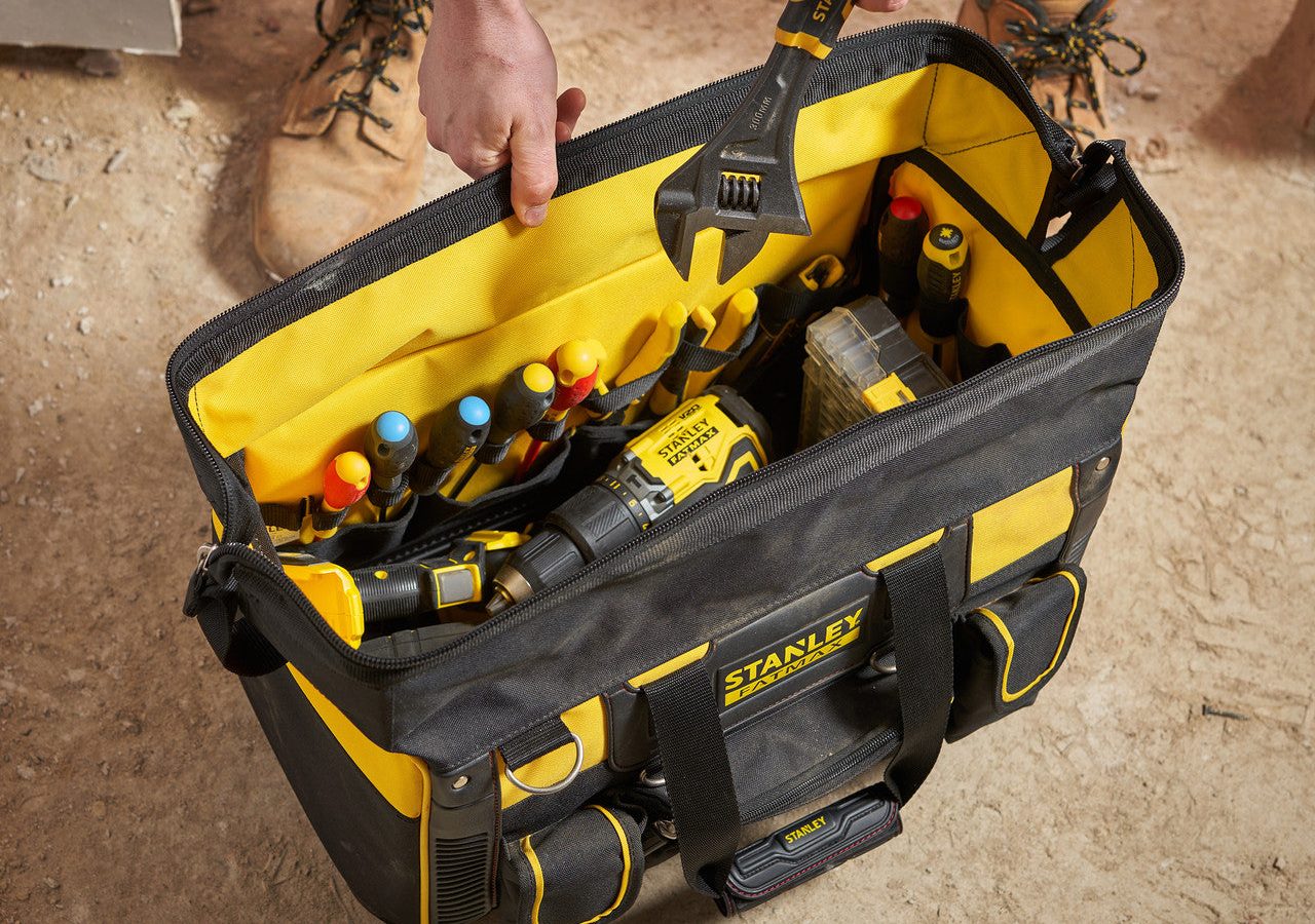 Stanley FMST1-71180 FATMAX Open-Mouth Rigid Tool Bag 20″