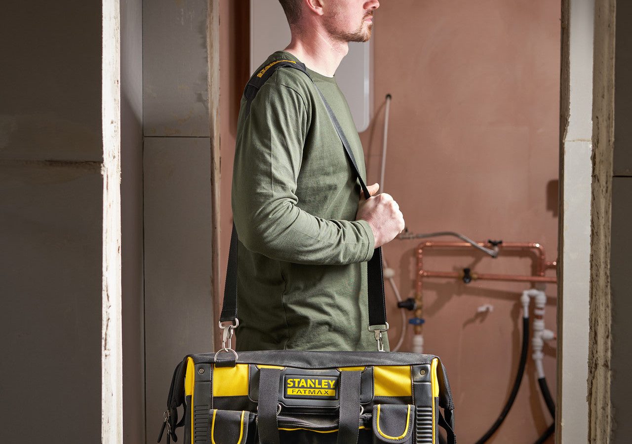 Stanley FMST1-71180 FATMAX Open-Mouth Rigid Tool Bag 20″